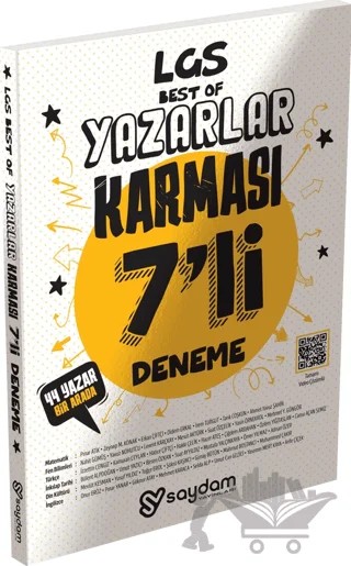 8. Sınıf LGS Best of 7'li Karma Deneme – Kolektif – Saydam Yayınları kitap kapağı