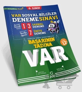 6. Sınıf Var Sosyal Bilgiler Deneme Sınavı – Kolektif – Arı Yayıncılık kitap kapağı