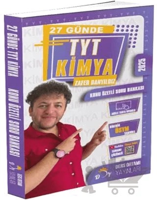 2025 Model 27 Günde TYT Kimya Kampı Video Ders Kitabı – Zafer Danyıldız – Ders Ortamı Yayınları kitap kapağı