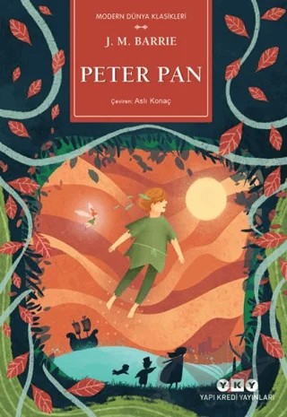 Peter Pan – James Matthew Barrie – Yapı Kredi Yayınları kitap kapağı