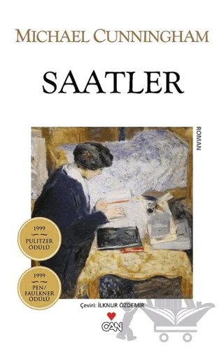 Saatler – Michael Cunningham – Can Yayınları kitap kapağı