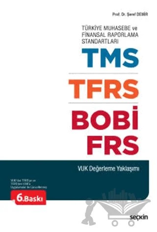 TMS - TFRS - BOBİ - FRS – Şeref Demir – Seçkin Yayıncılık kitap kapağı