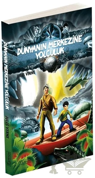 Dünyanın Merkezine Yolculuk – Jules Verne – Kumran Yayınları kitap kapağı