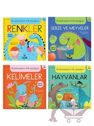 İlk Kelimelerim İlk Sözlüğüm Serisi – Kolektif – Floki Çocuk kitap kapağı