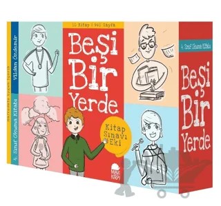 Beşi Bir Yerde - 4. Sınıf Okuma Kitabı (10 Kitap Takım) – Vildan Özdemir – Mavi Kirpi Yayınları kitap kapağı