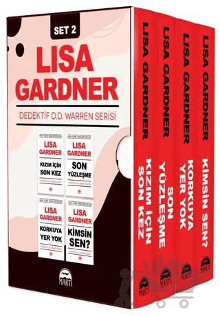 Dedektif D.D. Warren Serisi Set 2 (4 Kitap Takım) – Lisa Gardner – Martı Yayınları kitap kapağı