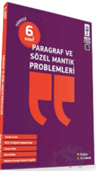 6. Sınıf Paragraf ve Sözel Mantık Problemleri Soru Bankası – Kolektif – Doğan Akademi kitap kapağı