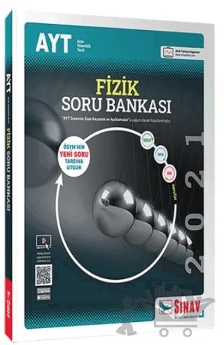 AYT Fizik Soru Bankası – Kolektif – Sınav Yayınları kitap kapağı