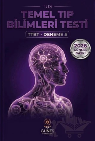 TUS Temel Tıp Bilimleri Testi TTBT Deneme 5 – Kolektif – Güneş Kitabevleri Yayınları kitap kapağı