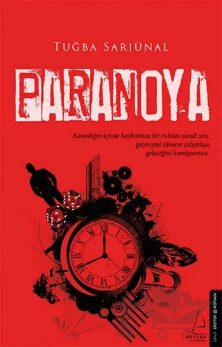 Paranoya – Tuğba Sarıünal – Destek Yayınları kitap kapağı