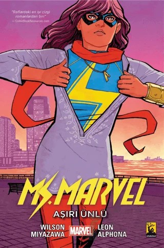 Ms. Marvel 5 Aşırı Ünlü – G. Willow Wilson – Arka Bahçe Yayıncılık kitap kapağı