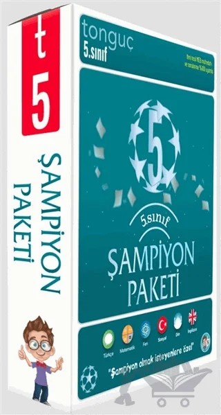 Tonguç Yayınları 5. Sınıf Şampiyon Paketi – Kolektif – Tonguç Akademi kitap kapağı