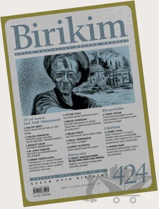 Birikim Dergisi Sayı 424 - Ağustos 2024 – Birikim Yayınları kitap kapağı