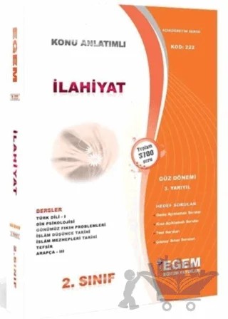 2. Sınıf 3. Yarıyıl İlahiyat Konu Anlatımlı Soru Bankası – Kolektif – Egem Eğitim Yayınları kitap kapağı