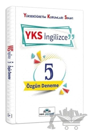 YKSDİL İngilizce 5 Özgün Deneme – Kolektif – İrem Yayıncılık kitap kapağı