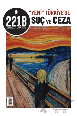 221B İki Aylık Polisiye Dergi Sayı: 31 Mart - Nisan 2021 – 221B Dergisi kitap kapağı