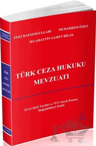 Türk Ceza Hukuku Mevzuatı – Zeki Hafızoğulları, Muharrem Özen, Selahattin Samet Bilge – Us-A Yayıncılık kitap kapağı