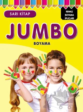 Jumbo Boyama - Sarı Kitap – Kolektif – Parıltı Yayınları kitap kapağı