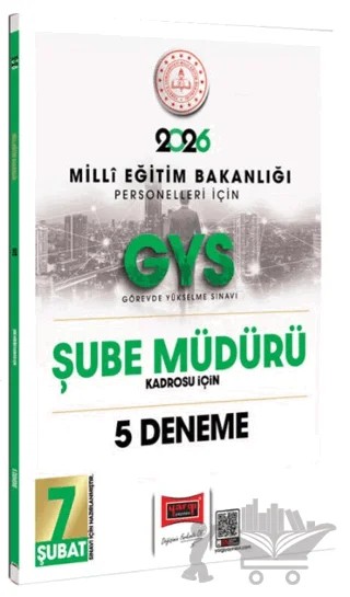 2026 MEB Personelleri İçin GYS Şube Müdürü Kadrosu İçin 5 Deneme – Kolektif – Yargı Yayınevi kitap kapağı