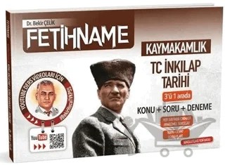 Kaymakamlık FETİHNAME TC İnkılap Tarihi Konu-Soru-Deneme 3 ü 1 Arada – Bekir Çelik – Bekir Çelik kitap kapağı