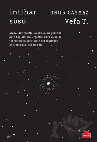 İntihar Süsü – Onur Caymaz – Kırmızı Kedi Yayınevi kitap kapağı
