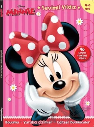 Minnie Sevimli Yıldız Faaliyet Kitabı – Kolektif – Doğan Egmont Yayıncılık kitap kapağı