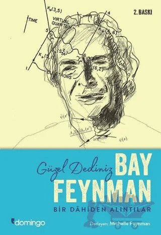 Güzel Dediniz Bay Feynman – Michelle Feynman, Richard P. Feynman – Domingo Yayınevi kitap kapağı