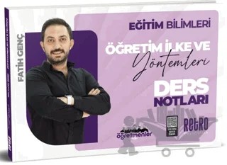2025 KPSS Eğitim Bilimleri Öğretim İlke ve Yöntemleri Ders Notları – Fatih Genç – Retro Yayıncılık kitap kapağı