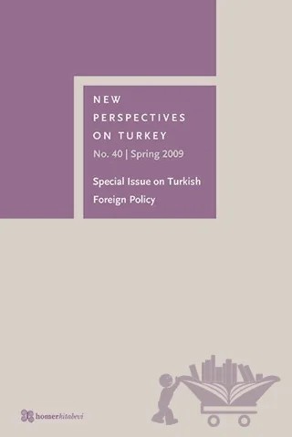New Perspectives on Turkey No:40 – Homer Kitabevi kitap kapağı