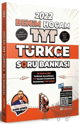 TYT Türkçe Soru Bankası – Kadir Gümüş – Benim Hocam Yayınları kitap kapağı