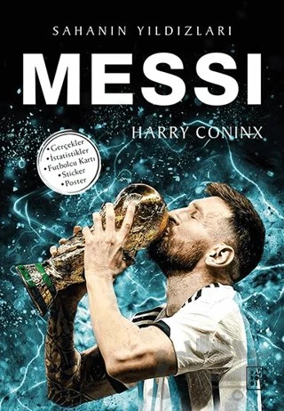 Messi - Sahanın Yıldızları – Harry Coninx – Parodi Yayınları kitap kapağı
