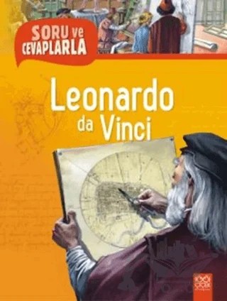 Soru ve Cevaplarla Leonardo da Vinci – Sylvie Baussier – 1001 Çiçek Kitaplar kitap kapağı
