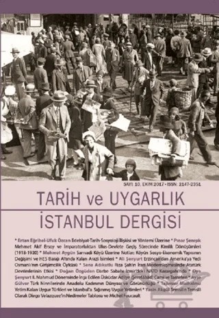 Tarih ve Uygarlık - İstanbul Dergisi Sayı: 10 Ekim 2017 – Doğu Kitabevi kitap kapağı