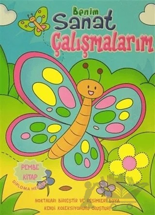 Benim Sanat Çalışmalarım - Pembe Kitap – Kolektif – Revzen Kitap kitap kapağı