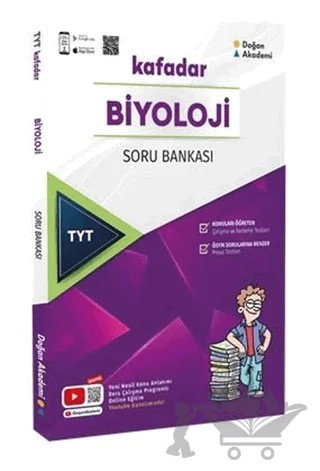 TYT Kafadar Biyoloji Soru Bankası – Kolektif – Doğan Akademi kitap kapağı