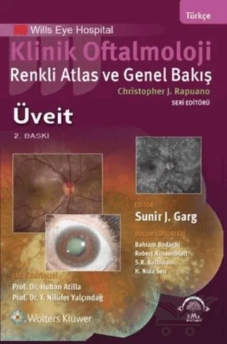 Klinik Oftalmoloji - Üveit – Christopher J. Rapuano – EMA Tıp Kitabevi kitap kapağı