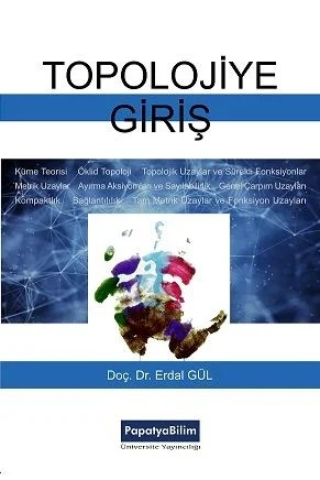 Topolojiye Giriş – Erdal GÜL (Doç. Dr. ) – Bilim Yayınevi kitap kapağı