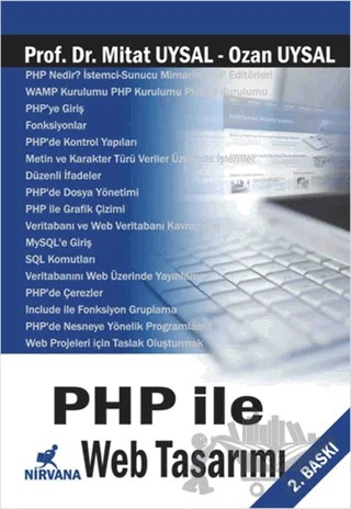 PHP ile Web Tasarımı – Mithat Uysal, Ozan Uysal – Nirvana Yayınları kitap kapağı
