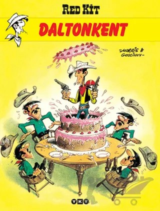 Redkit Dalkonkent – Goscinny – Yapı Kredi Yayınları kitap kapağı