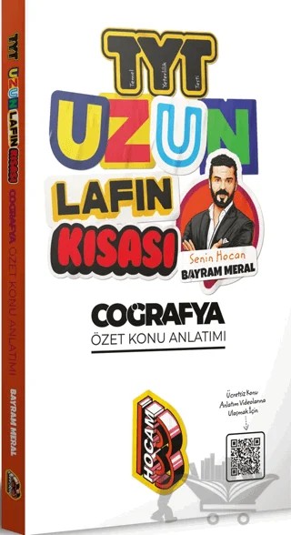 YKS TYT Coğrafya Uzun Lafın Kısası Özet Konu Anlatımı – Bayram Meral – Benim Hocam Yayınları kitap kapağı