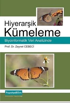 Biyoenformatik Veri Analizinde R ile Hiyerarşik Kümeleme – Zeynel Cebeci – Papatya Bilim kitap kapağı
