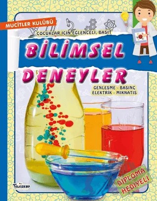 Bilimsel Deneyler – Ewa Klos, Joanna Tottoczko – Teleskop Popüler Bilim kitap kapağı
