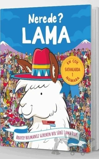 Lama Nerede? – Frances Evans – Dahi Olacak Çocuk Yayınları kitap kapağı