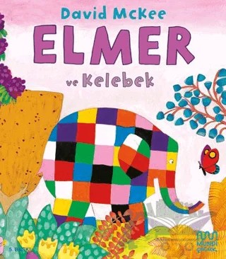 Elmer ve Kelebek – David McKee – Mundi kitap kapağı