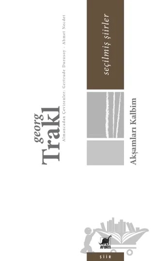 Akşamları Kalbim - Seçilmiş Şiirler – Georg Trakl – Ayrıntı Yayınları kitap kapağı