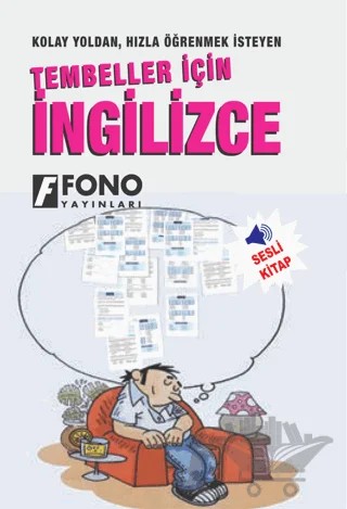 Tembeller için İngilizce (1 kitap + 3 CD) – Birsen Çankaya – Fono Yayınları kitap kapağı
