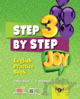 3. Sınıf Step By Step Joy English Pb 2019 – Kolektif – Harf Eğitim Yayıncılık kitap kapağı