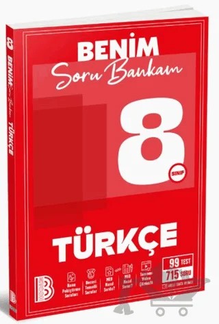 8. Sınıf Türkçe Benim Soru Bankam – Kolektif – Benim Hocam Yayınları kitap kapağı