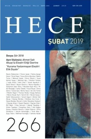 Hece Aylık Edebiyat Dergisi Sayı: 266 Şubat 2019 – Hece Dergisi kitap kapağı