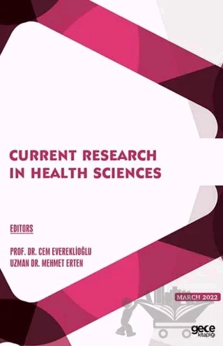 Current Research in Health Sciences – Kolektif – Gece Kitaplığı kitap kapağı